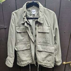 Trench jacket cotton khaki size S